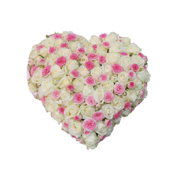 Cœur floral premium Gandy – Image 2