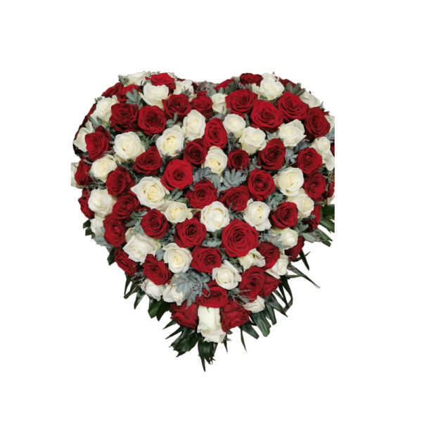 Cœur floral premium Gandy – Image 3