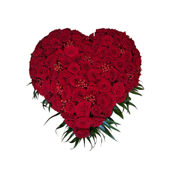 Cœur floral premium Gandy
