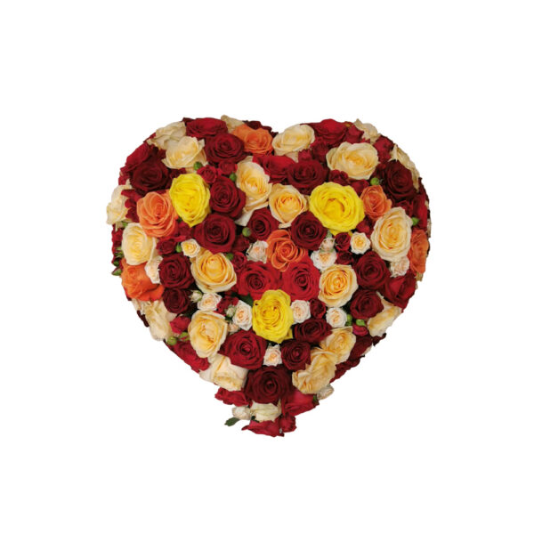 Cœur floral premium Gandy – Image 5