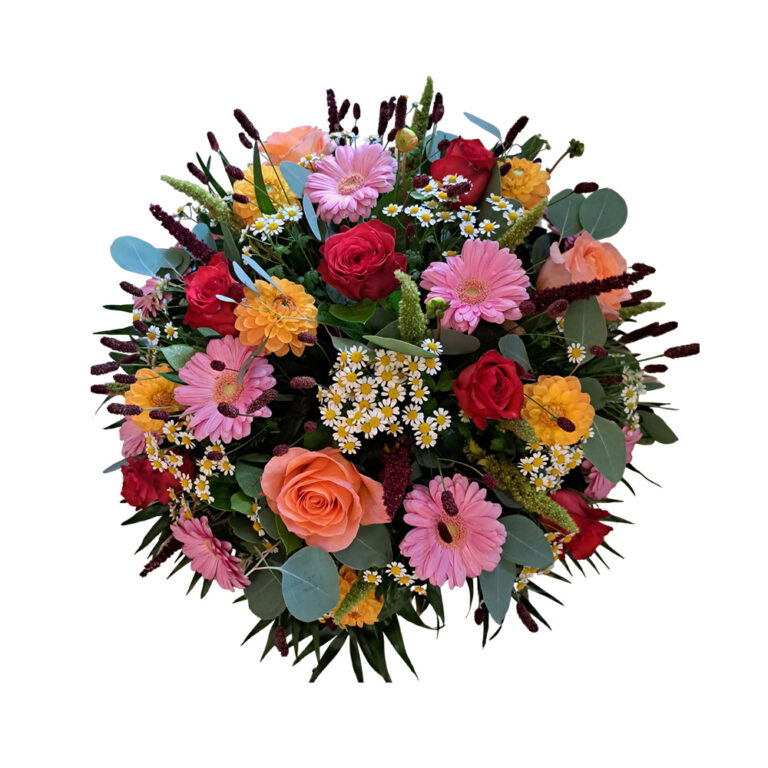 Coussin floral GANDY multicouleurs