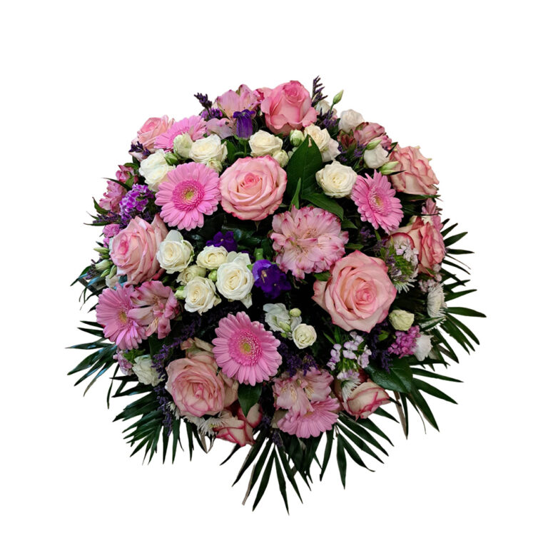 Coussin floral GANDY rose