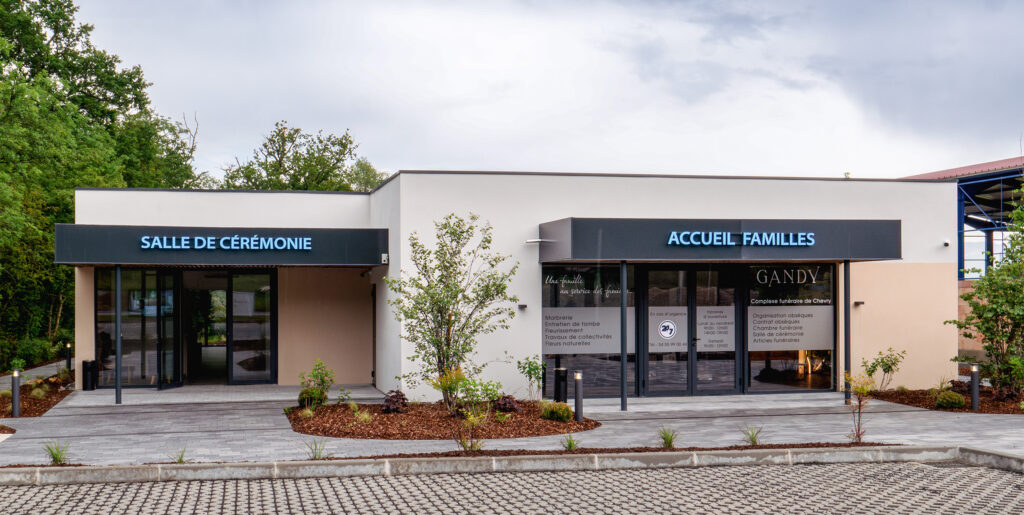 Pompes funèbres et marbrerie Gandy