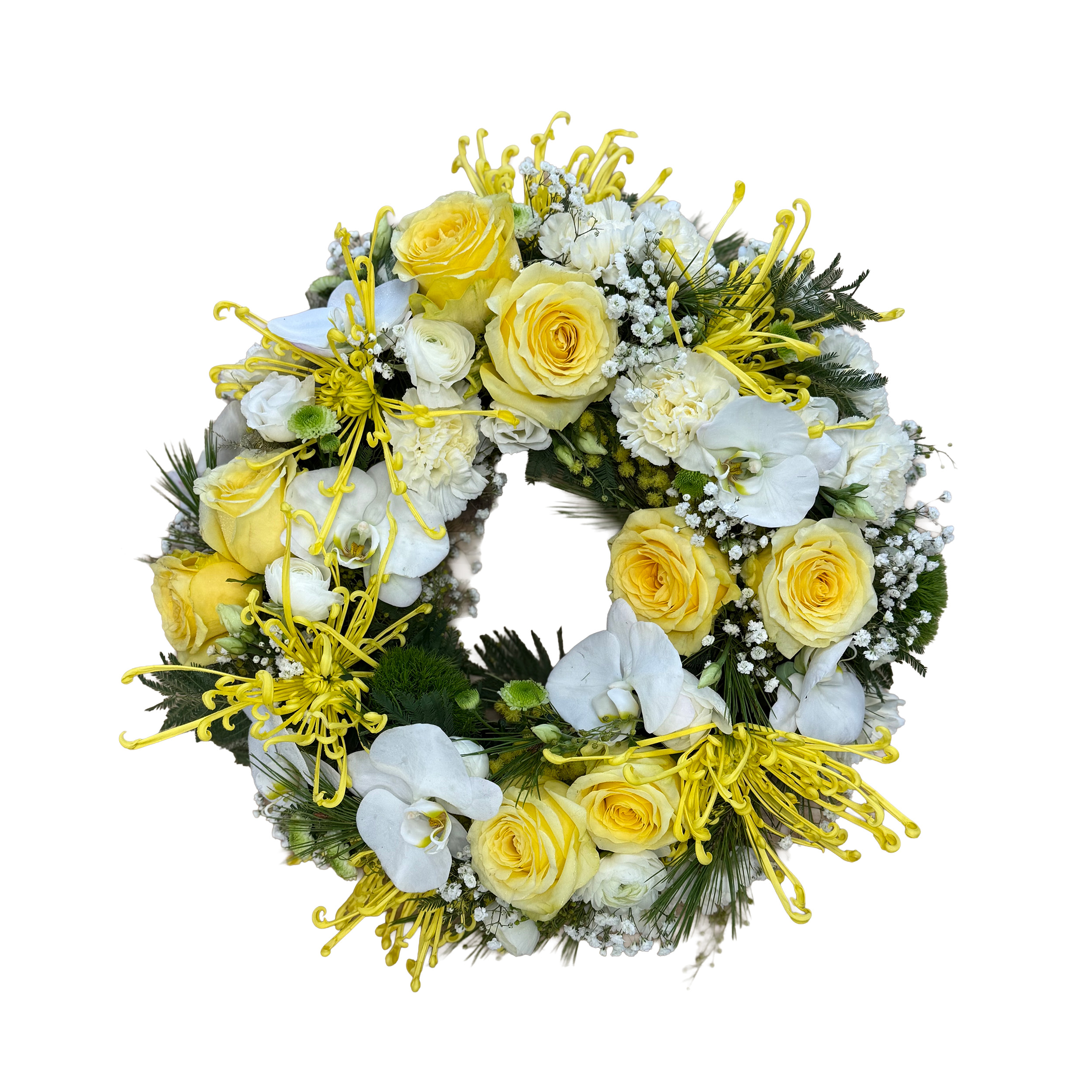 Couronne florale Gandy